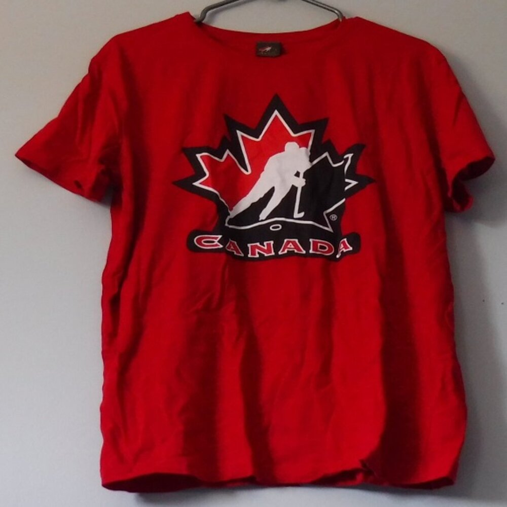 Official Hockey Canada Tee Shirt - Mens Size Large - Short Sleeve